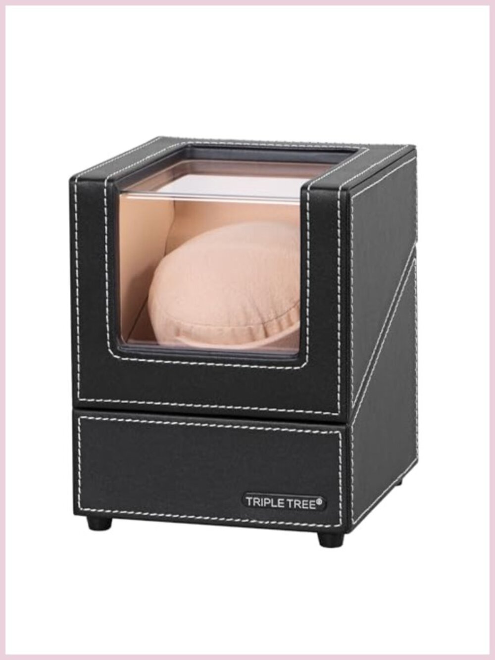 Single Watch Winder Automatic Watches Quiet Japanese Motor 4 Rotation Modes